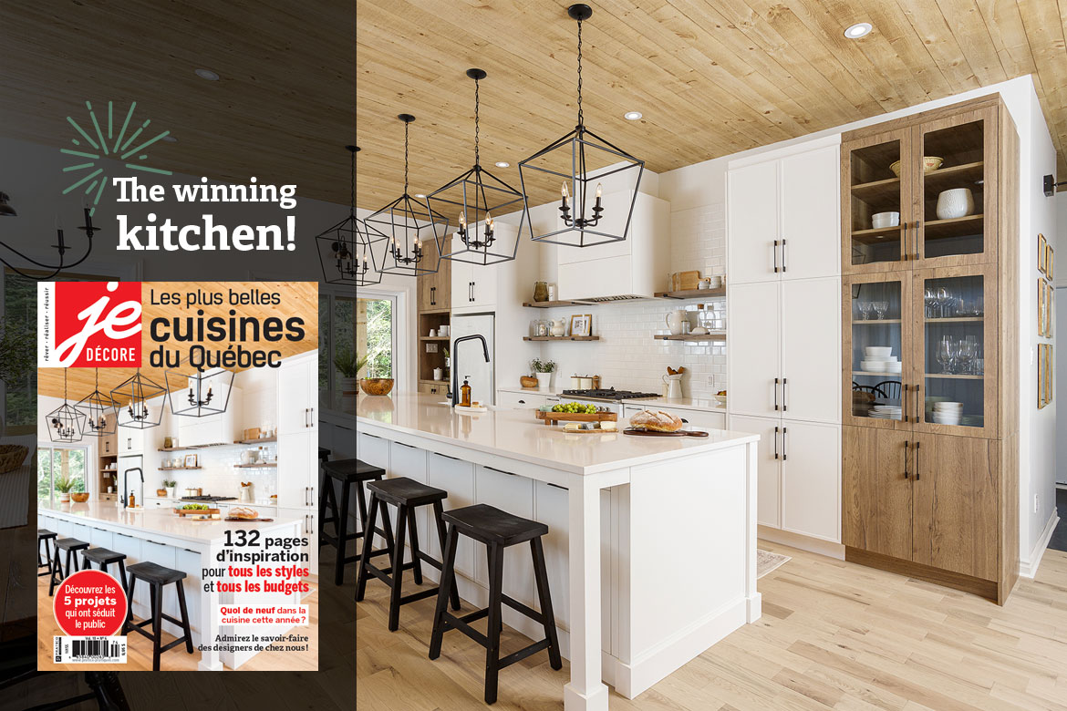 The most beautiful kitchen in Quebec by Je Décore